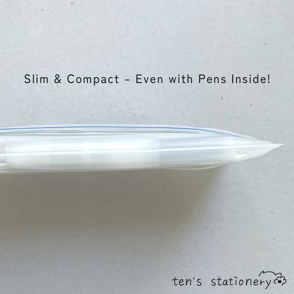 soeru center zip pencase / LIHIT LAB