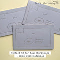 Slim Desk Notebook / Ten's stationery Original