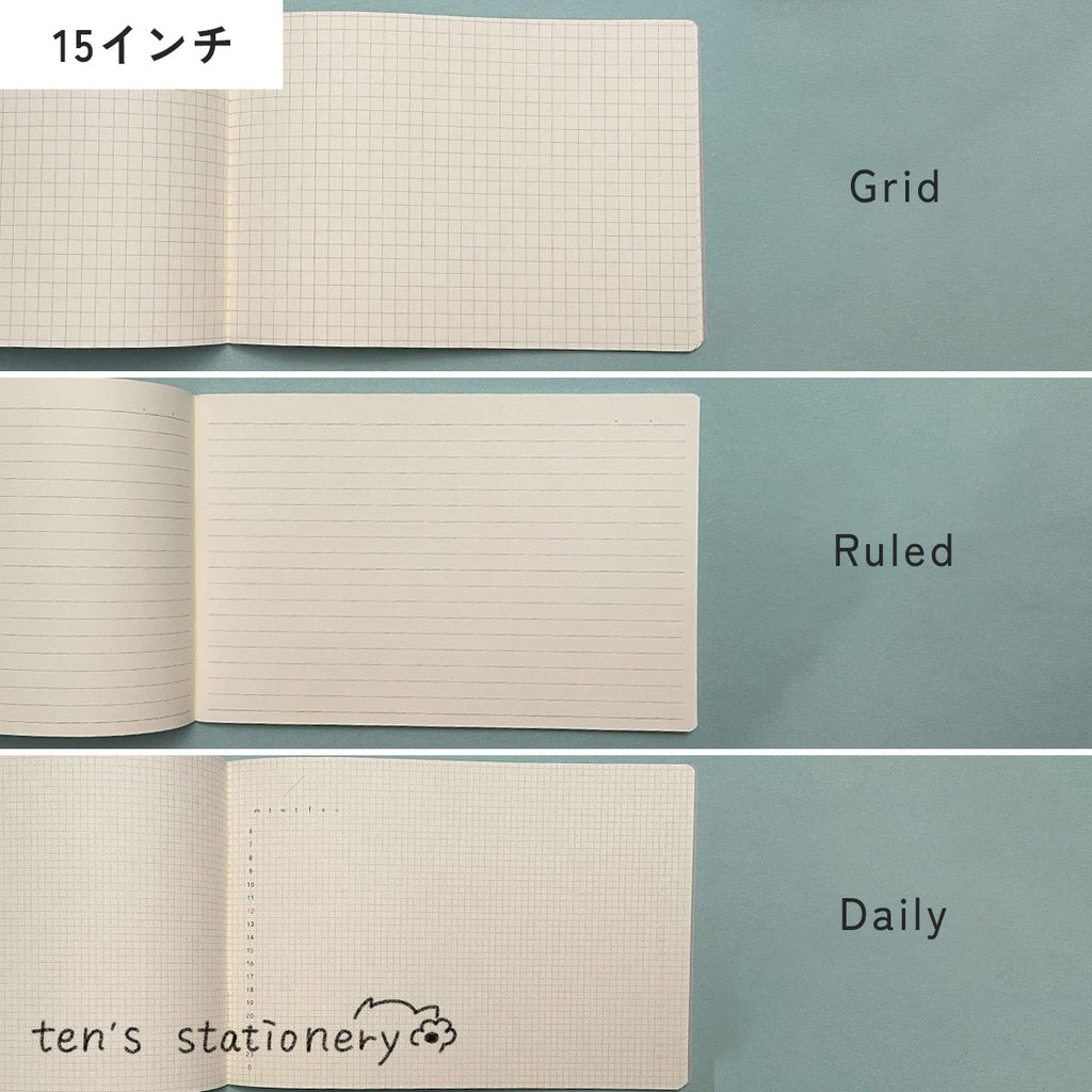 Slim Desk Notebook / Ten's stationery Original