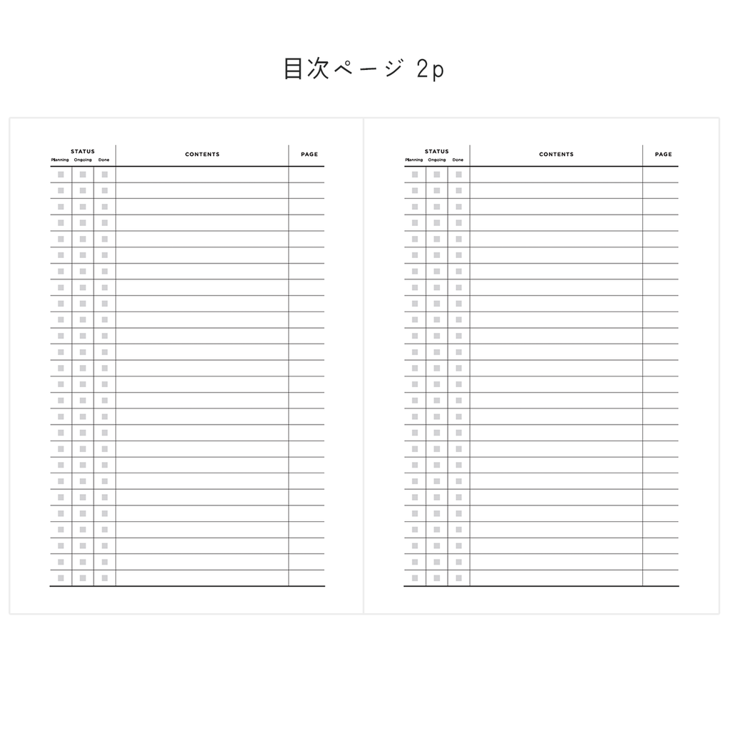 Project plan notebook / Potential